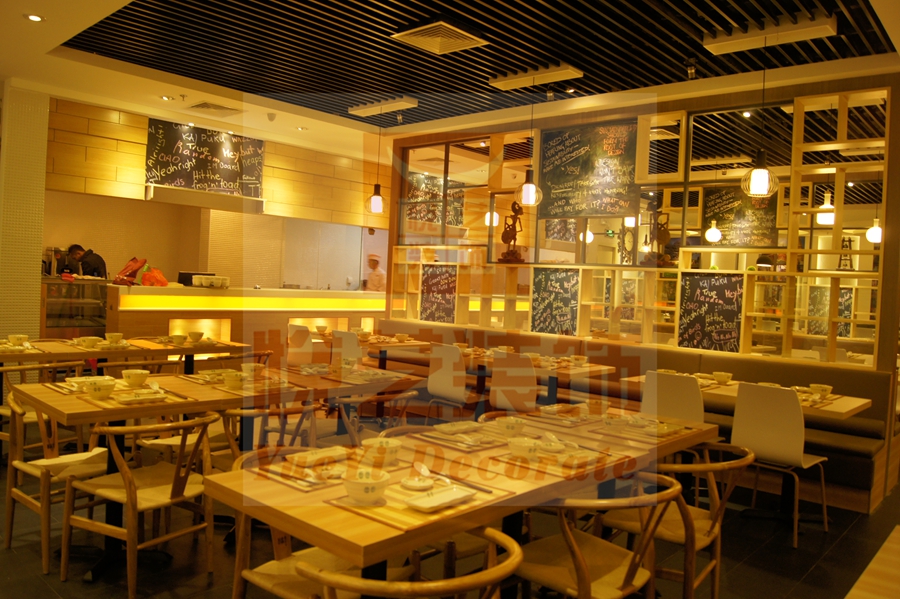 广州餐厅装修案例展示-老地方餐厅